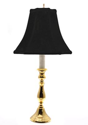 Eurocraft Candlestick Lamp-Black 